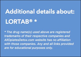Identify Lortab Package Label