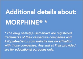 Identify Morphine Package Label