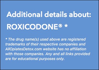 Identify Roxicodone Package Label