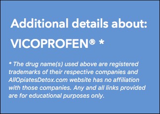 Identify Vicoprofen Package Label